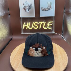 Vintage Taz Tasmanian Devil Warner Bros Snapback